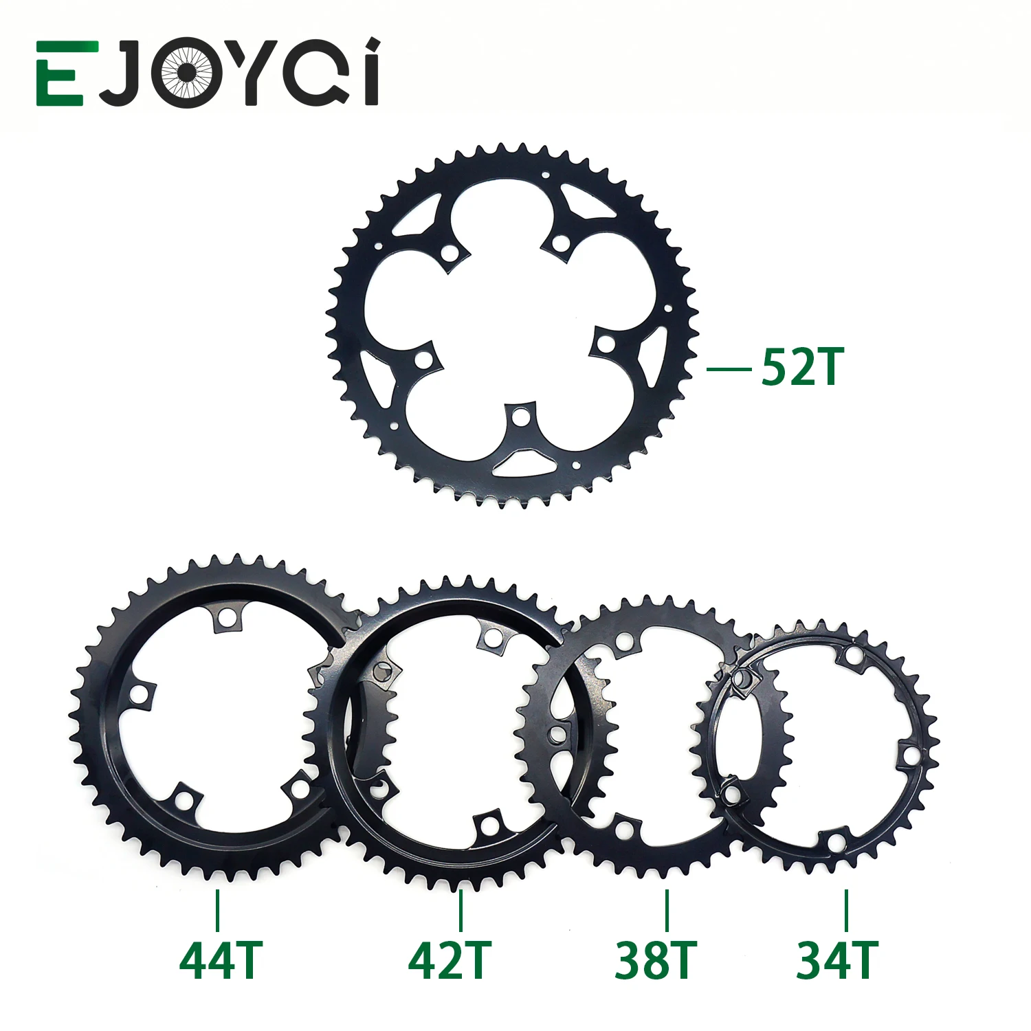 Sale EJOYQI Chainwheel Chain Ring  34T 42T 44T 52T Chain Set TONGSHENG Ebike Mid Drive Motor TSDZ2 Kit Electric Bike Free Shipping 0
