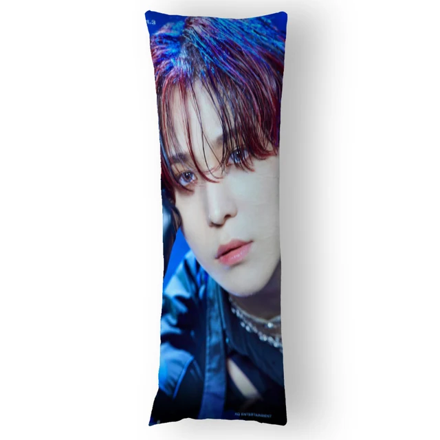 Custom Ateez Yunho Kpop Pillowcase Printed Satin Fabric Pillow Cover Rectangular Zipper Kawaii Body Cover Dropshipping 1 11 Aliexpress