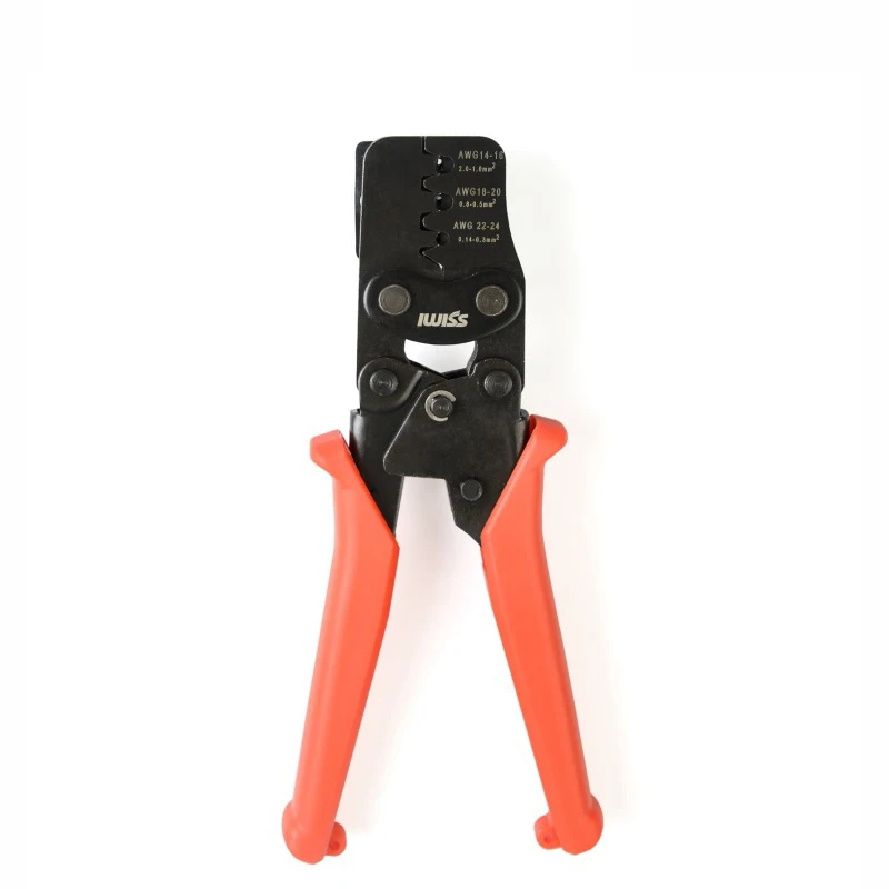 

IWISS tool IWS-1424BN Labor-saving crimping pliers for DELPHI car waterproof connector Auto repair tool crimper range 0.14-2mmІ