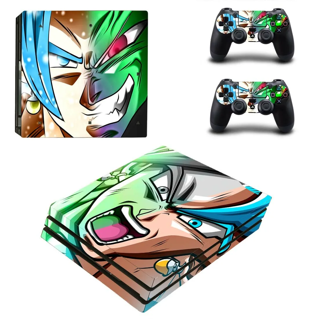 Dragon Ball Super PS4 Pro Stickers Play station 4 Skin Sticker Decal Cover For PlayStation 4 PS4 Pro Console& Controller Skins