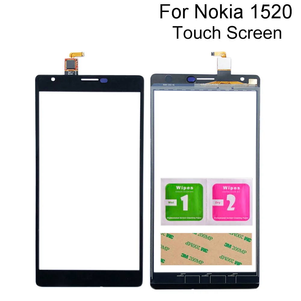 Переднее стекло сенсорного экрана для Nokia Lumia 1520 N1520 дигитайзер сенсорный экран