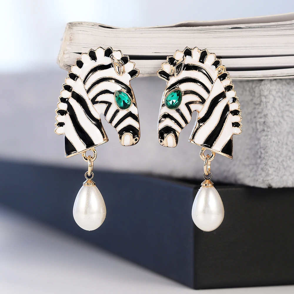 Zebra Earrings - Image 6