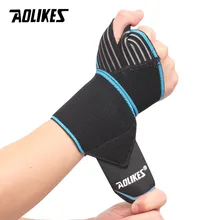 AOLIKES 1 шт. регулируемый открытый дизайн, тяжелая атлетика, браслет, поддержка запястья, ремни, обертывания AOLIKES 1 шт. регулируемый открытый дизайн, тяжелая атлетика, браслет, поддержка запястья, ремни, обертывания