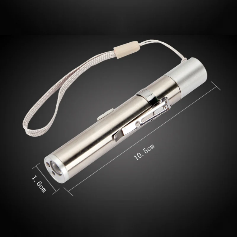 Фонарик для выживания, USB Перезаряжаемый светодиодный фонарик, Мини светодиодный фонарь, водонепроницаемый фонарик, аптечка, ручка для кемпинга, красная точечная лампа