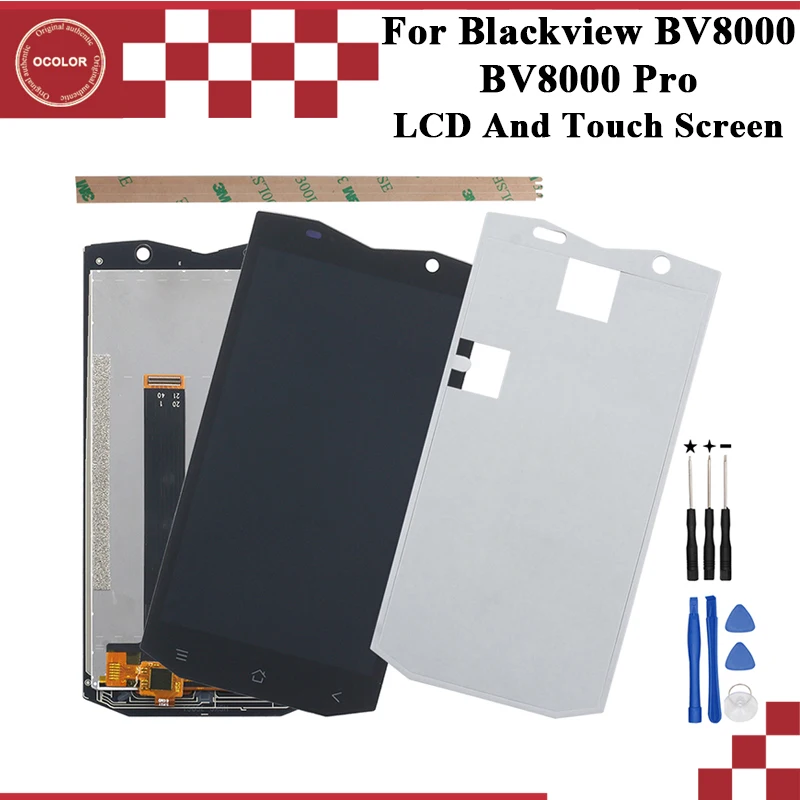 Ocolor для Blackview BV8000 Pro ЖК дисплей + сенсорный экран с рамкой дигитайзер сборка