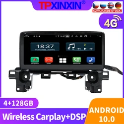 Radio con GPS para coche, 10,25 reproductor Multimedia con Android, 128 pulgadas, 10,0 GB, vídeo, estéreo, 2Din, dvd, para Mazda CX CX 5, 2013   2020