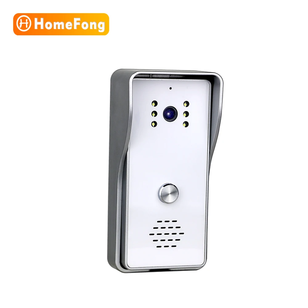 aiphone jo series HomeFong 7 Inch Monitor 1000TVL Doorbell Camera Outdoor Call Panel for Video Door Phone Intercom Security System doorphone Door Intercom Systems