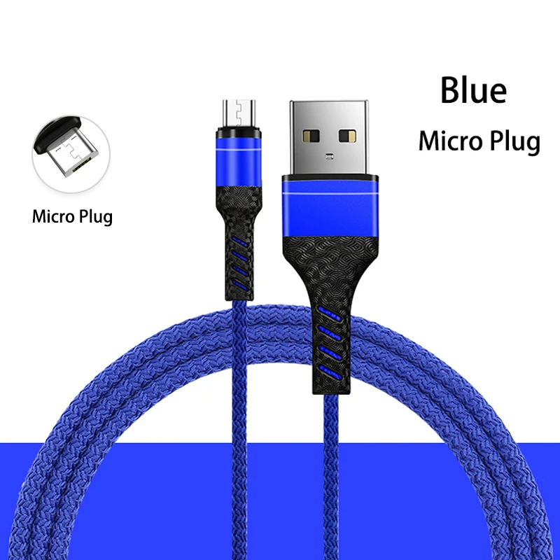 Micro usb кабель для huawei samsung type c Быстрый зарядный кабель для oppo xiaomi 1 м Быстрый usb кабель для oneplus huawei p30 mate20