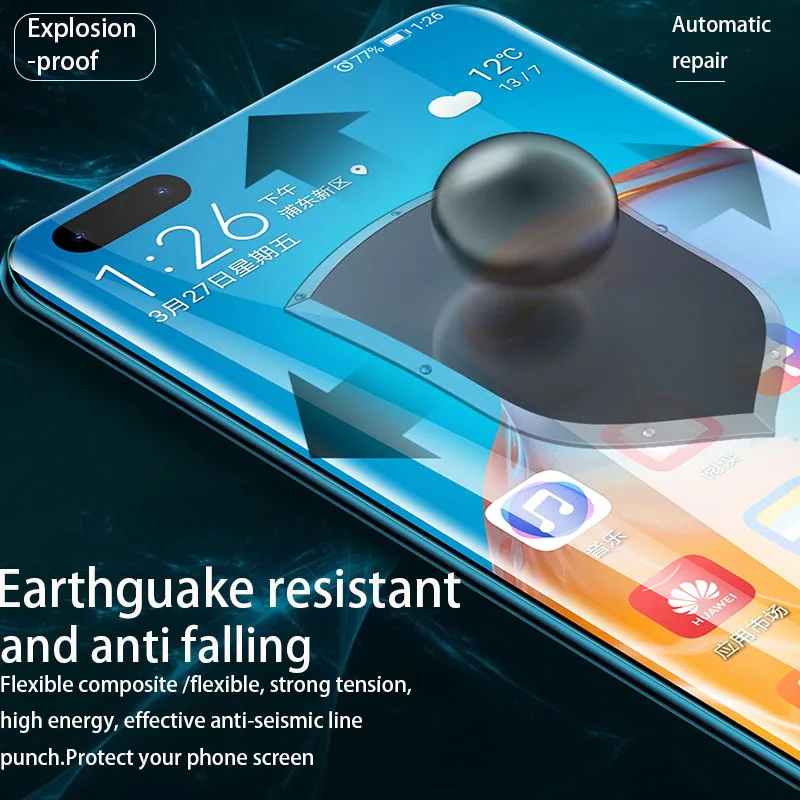 Premium Hydrogel Screen Protector Film - Ultra-Clear, Durable, Self-Healing Protective Film