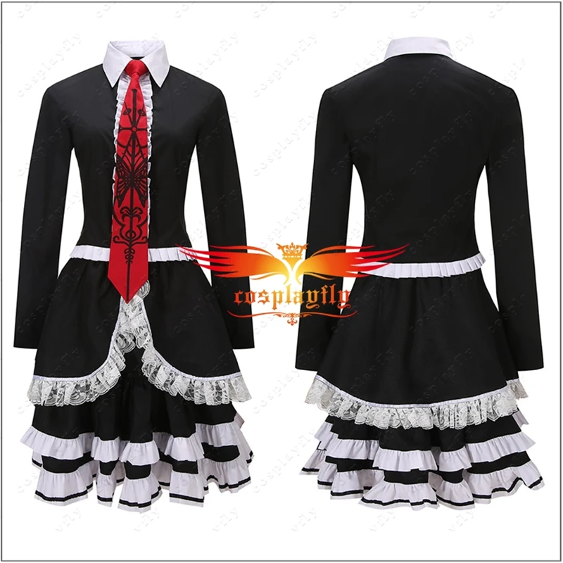Костюм для косплея аниме Danganronpa Dangan Ronpa Celestia Ludenberg платье взрослых женщин