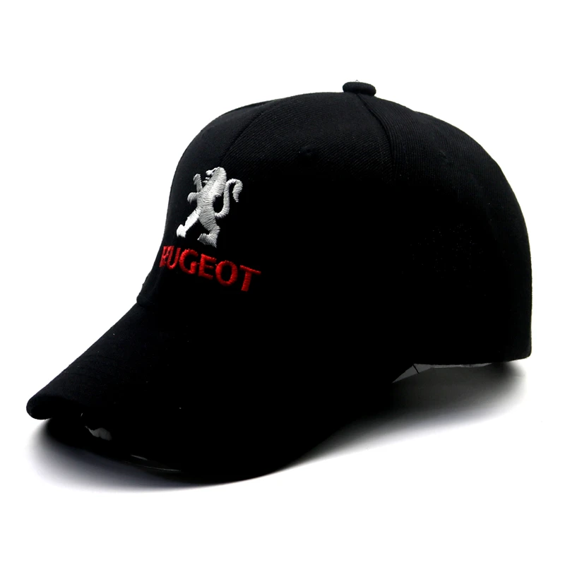 Новое поступление, одноцветные бейсболки peugeot для женщин и мужчин, Модная хлопковая бейсболка