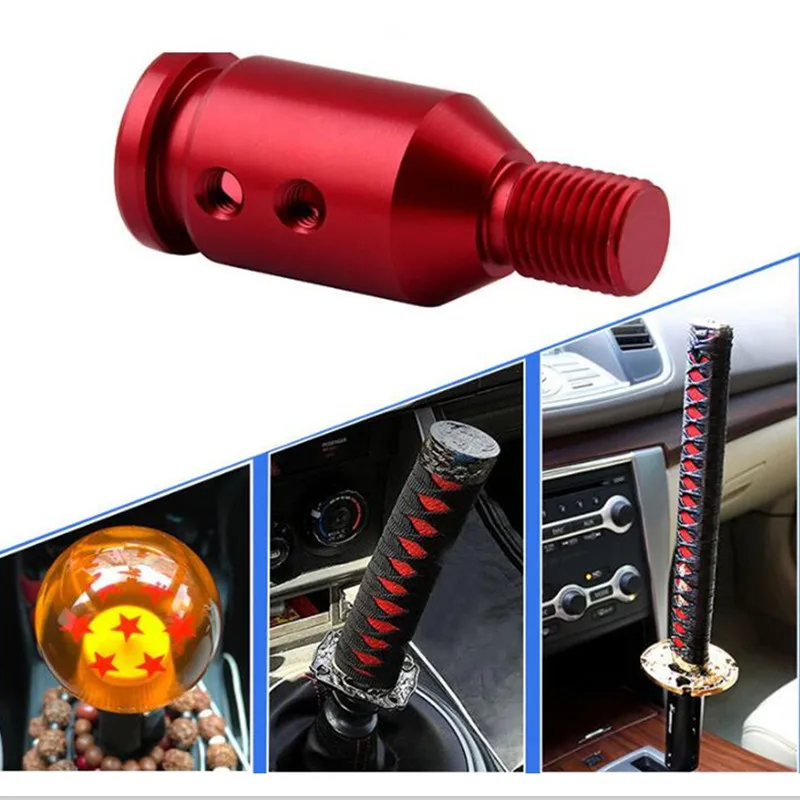 12.5*12cm Universal Car Gear Shifter Thread Converter Gear Lever Adapter For Car Interior Parts Gear Shift Knob Accessories