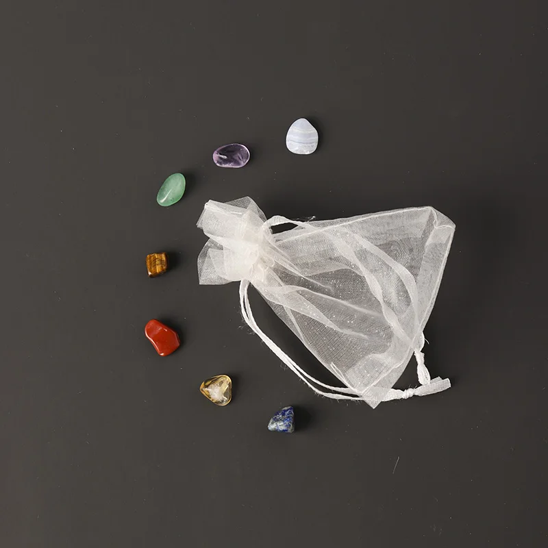 Dropshipping 7 teile/beutel Natürliche kristall Chakra Therapie Stein Farbe kristall macadam Gesundheit edelstein für kinder geschenke – Detail 7