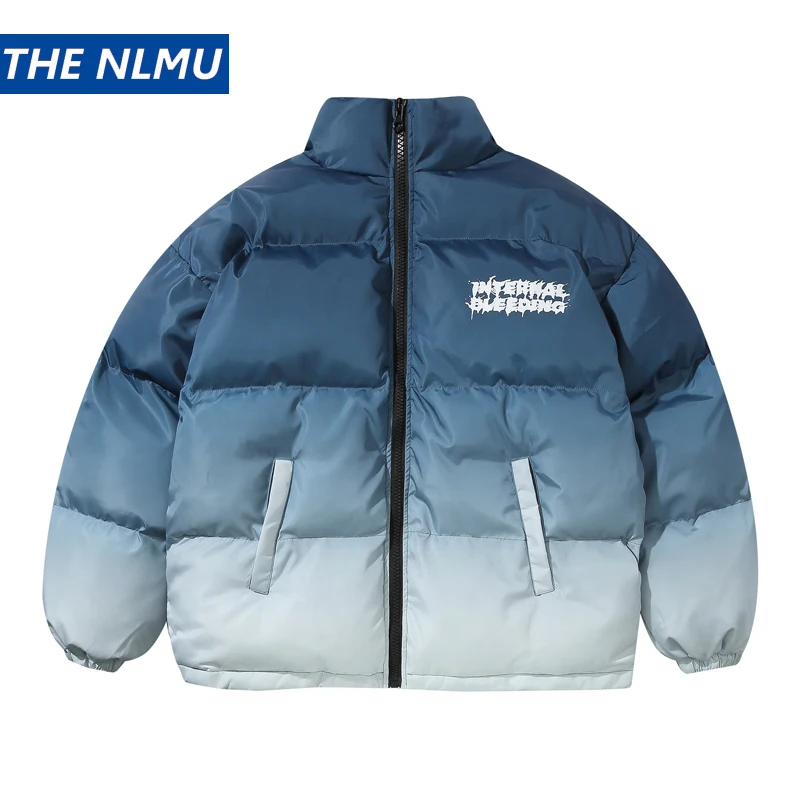 2019 новая уличная хип хоп Толстая куртка парка мужская зимняя стеганая ветровка