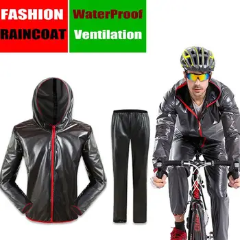 

Poncho Waterproof Emergency Unisex BLACK Polyester +TPU Cloak Cover Accessories Rain Coat Hood Camping Mantle Raincoat