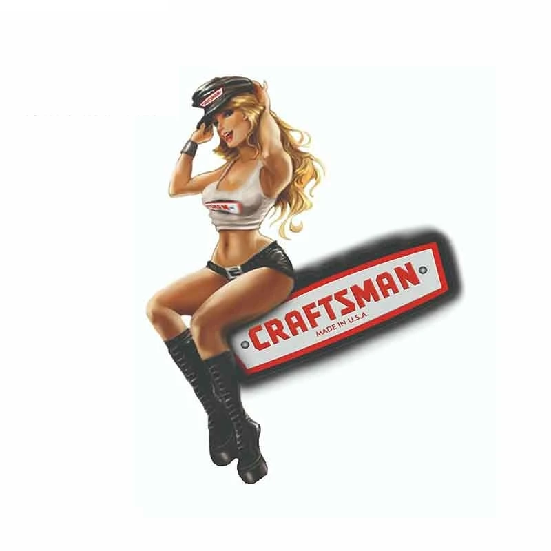 Szwl ремесленный инструмент наклейка на автомобиль Harley Girl Pinup Сексуальная