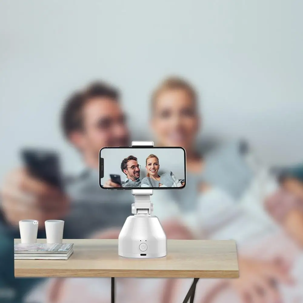 

Intelligent Selfie Shooting Gimbal 360 Auto Face Tracking Phone Holder 360 Selfie Stick For Vlog Record Youtube As Apai Genie