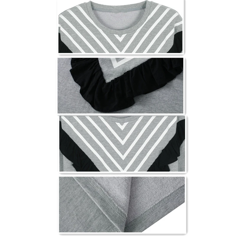 Платье vestido, элегантный свитер для грудного кормления, длинный рукав, однотонный, для беременных, Осенний хлопковый свитер для кормления, платье для беременных