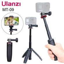 Vlog Tripod Extend Action-Camera Ulanzi Gopro Osmo Session Black Mini MT-09 for Hero