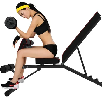 

Multi-Functional Fitness Chair Sit-Ups Fitness Equipment Press Dumbbell Bench Supine Board Abdominal Muscles Bench For Home