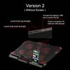 COOLCOLD 17inch Gaming Laptop Cooler Six Fan Led Screen Two USB Port 2600RPM Laptop Cooling Pad Notebook Stand for Laptop ► Photo 3/6
