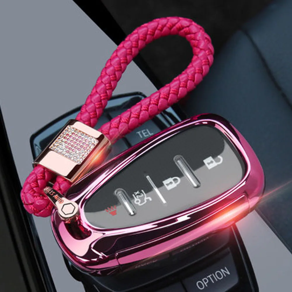 

NEW TPU car key cover 3 button For Chevrolet Chevy Trax Malibu XL Spark Verano Equinox accessories car key cover case