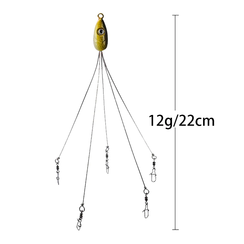 Ultimate 5-Arm Umbrella Rig with Spinner