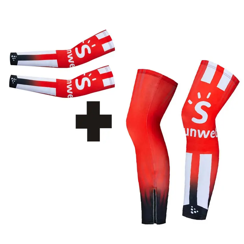 Leg Warmers UV Protection Cycling Arm Warmer Breathable Bicycle Running Racing MTB Bike Leg Sleeve