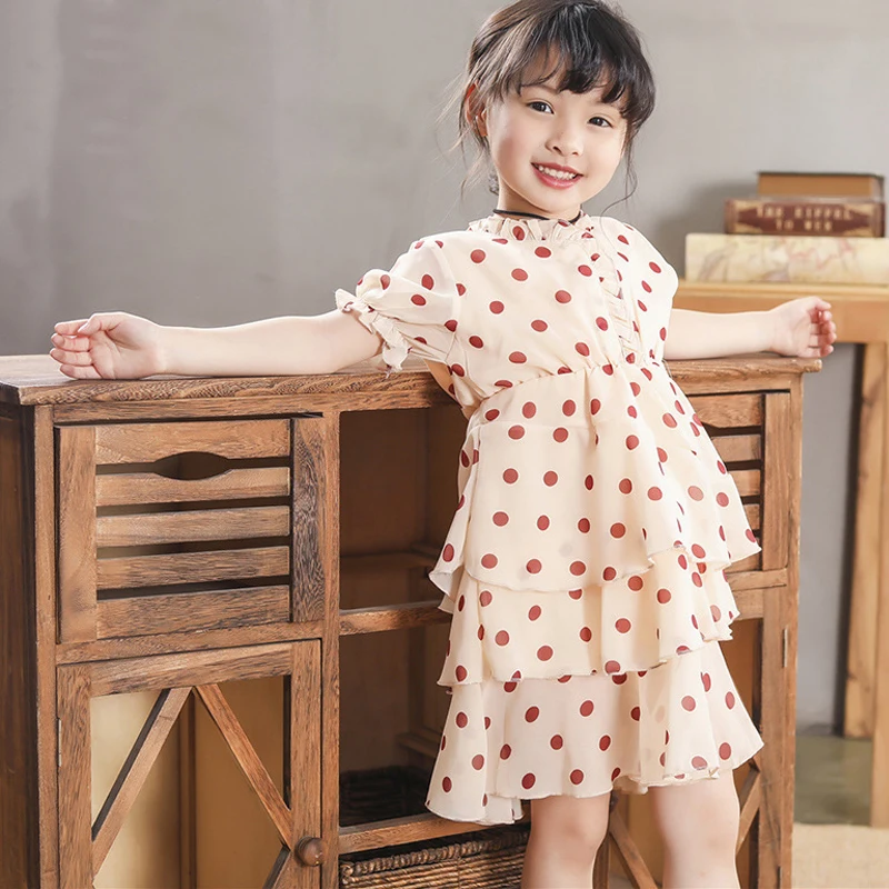 Новинка 2020 детская одежда летнее платье для маленьких девочек милое принцессы