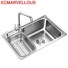 Кухонная раковина Afwasbak Evier для кухни Wasbak Acero Inox Zlewozmywak Ze Stali Nierdzewnej Para Fregadero De Cocina Cuba Pia Cozinha