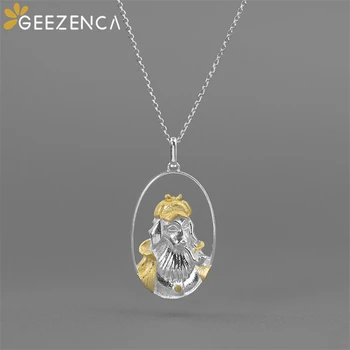 

Original Design 925 Sterling Silver Golden Retriever Necklace Pendant Fine Jewelry for Women Dog Pendants Without Chain Trendy