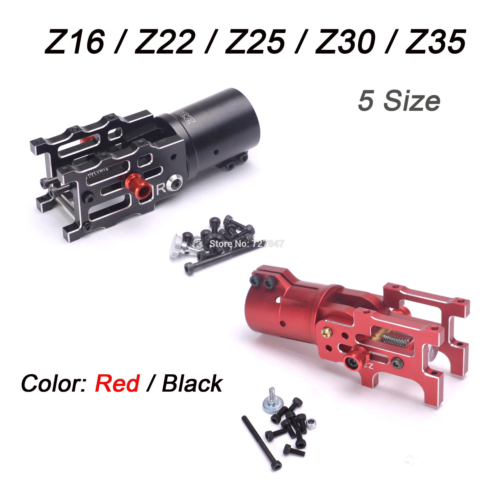 

NEW Z16 Z22 Z25 Z30 Z35 CNC Aluminum Folding Arm Tube Joint DIY for Automatic RC Quadcopter Hexacopter Multirotor