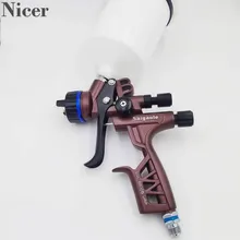 Pot de pistolet de pulvérisation HVLP avec buse de liquide de SGL 6800 MM, réservoir de 1.3 ML, pour peinture de métal à haute atomisation, 600