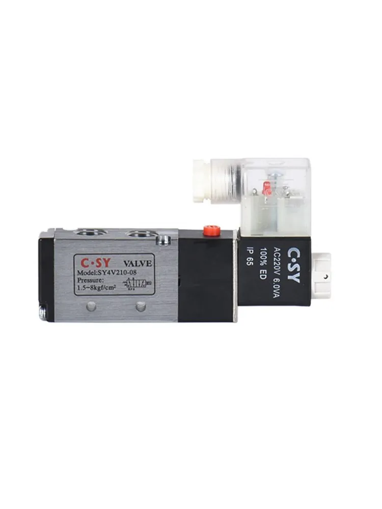 

CSY Solenoid Valve 24v 4v210-08 Pneumatic Solenoid Control Valve Electronic Directional Valve
