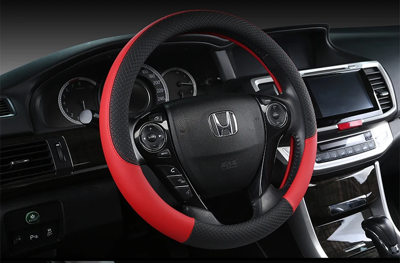 Рулевое колесо крышка только для Honda Accord семь поколений 8 восемь поколений 9,5 девять поколение Civic с защитным козырьком Для женщин Le