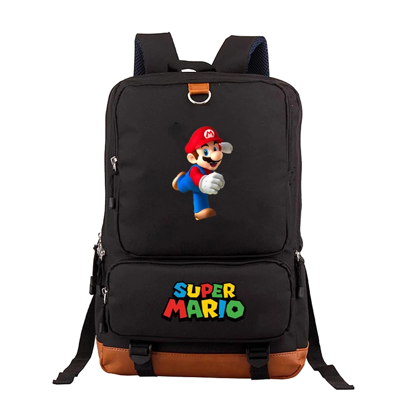 Роскошный Большой Супер Марио рюкзак Bros игровая сумка студенческий блокнот ноутбук сумка для путешествий мультфильм косплей