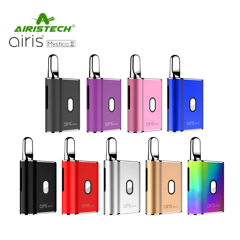AIRISTECH Airis Мистика II батарея для вейпа 510 резьбовой бак портативный испаритель CBD