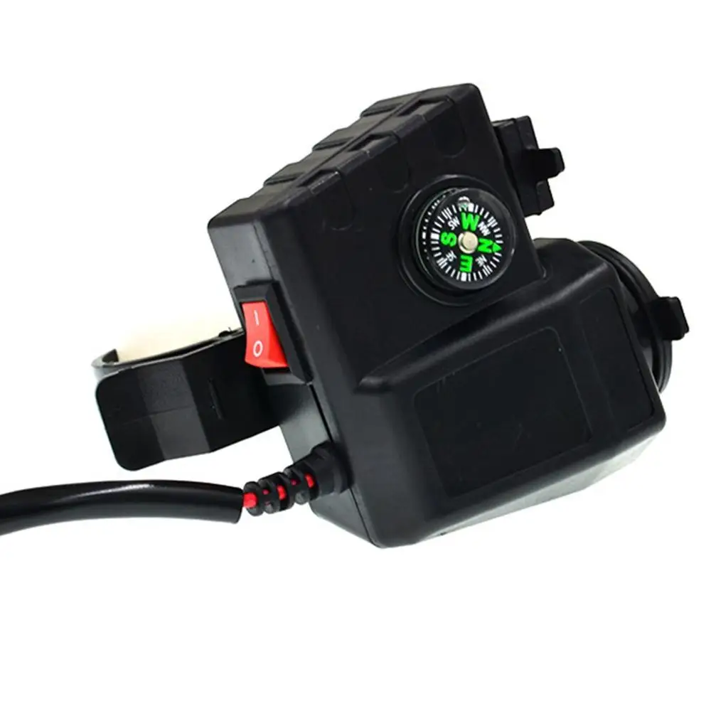 Мотоцикл модифицированный автомобильный навигатор USB ЗУ для мобильного телефона кросс-Райд 12V Водонепроницаемый автомобильное зарядное устройство прикуриватель