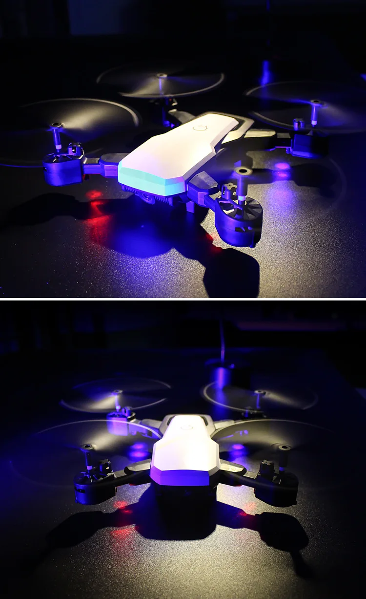 Ультра-с долговечной батарейкой складной беспилотный летательный аппарат профессиональная аэрофотосъемка высокой четкости WiFi Пульт дистанционного управления четыре