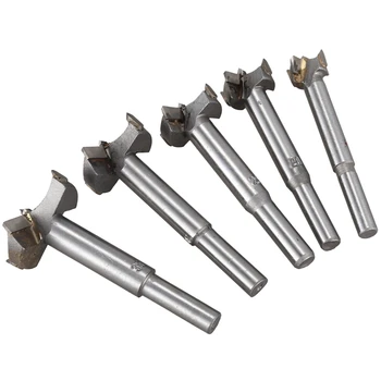 

Kit 5PCS drill built-in cylindrical drill Dia. 15 20 25 30 35 mm wood Carpenter