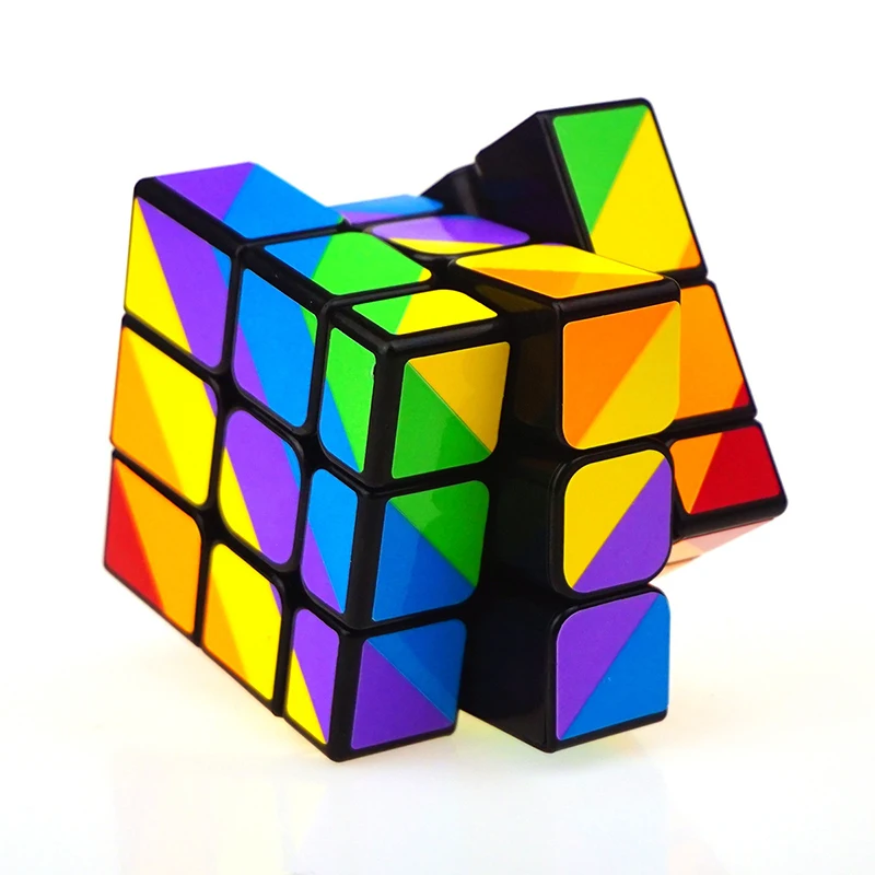 

Kid 3x3x3 Speed Magic Cube Professional Difficult 3x3 Strange Shape Cubo Magico Puzzle Pre-match Training Toy For Children Adult