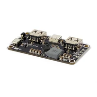 הלוח pcb אספקת חשמל PCB מטען הלוח שני דרך להגביר את צעד מודול תשלום מהיר פלט USB המטען כפול 18,650 סוללה עבור בנק כוח DIY (5)