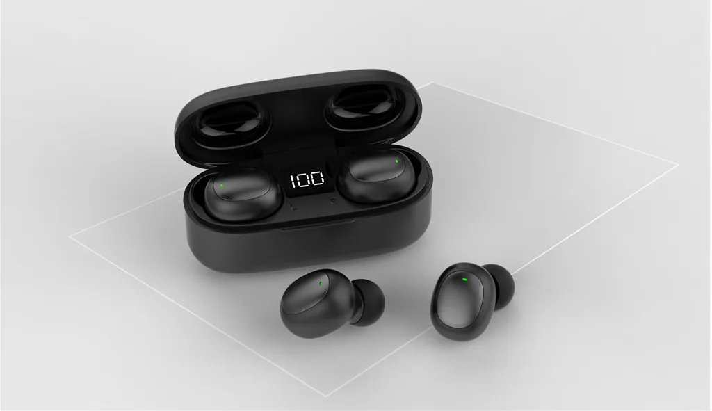 VOBERRY Bluetooth 5,0 HD стерео Tws беспроводные Blueteeth наушники с шумоподавлением Наушники Hi-Fi стерео гарнитуры с зарядкой box827#2
