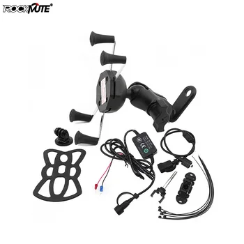 

Phone Holder USB Charger For BMW R1200GS R1200R S1000R S1000XR R1200 GS/R Motorcycle Action Carema GPS Navigation Mount Bracket
