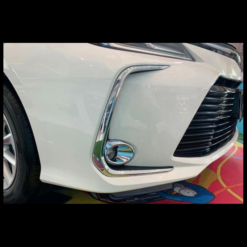 2 шт. накладки на передние противотуманные фары для TOYOTA Corolla 2019 ABS Chrome | Автомобили