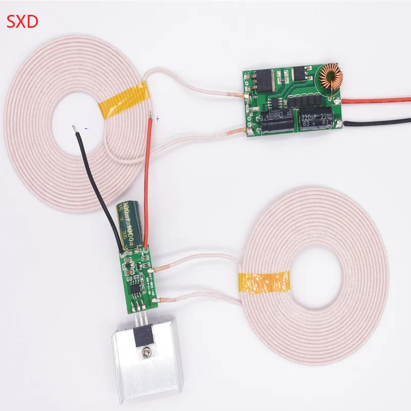 12V 3A высокомощный беспроводной блок питания беспроводной зарядный Модуль xkt801-43