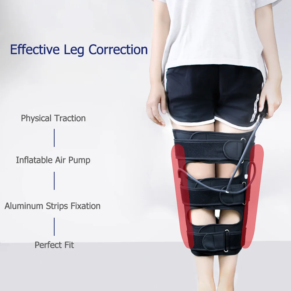 Leg Correction Band Belt O/X Type Bowed Legs Knee Valgum Straightening Posture Corrector Leg Band For Adults Children Adjustable