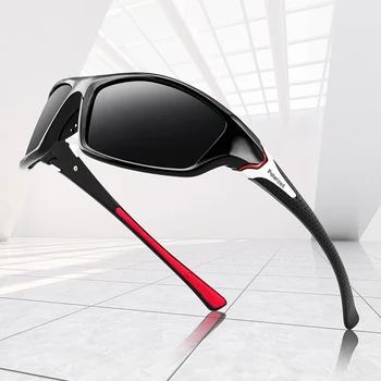 100 UV400 spolaryzowane okulary klasyczne Retro okulary jazdy dla mężczyzn stylowe luksusowe Vintage spolaryzowane okulary gogle tanie i dobre opinie CN (pochodzenie) Anti-glare Polaryzacja Anty-uv