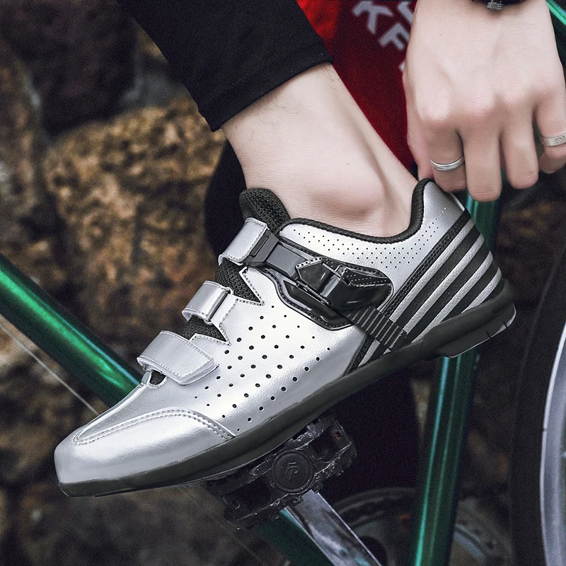 Мужская обувь для велоспорта, дышащая, профессиональная, самоблокирующаяся, MTB, велосипедная обувь, нескользящая, для шоссейного велосипеда, гоночная обувь, Sapatos de ciclismo MAN