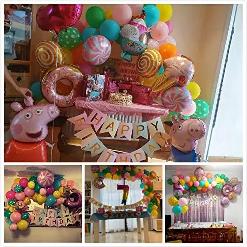 25 Pcs Peppa Decoration Anniversaire Pig, Decoration Pig